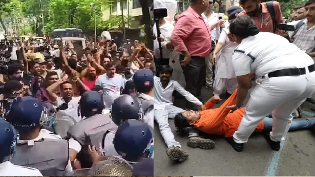 কালীঘাট তৃণমূলের মিছিল ঘিরে ধুন্ধুমার, হাতাহাতি… উঠল ‘চোর চোর’ স্লোগান, বালিগঞ্জে তুলকালাম