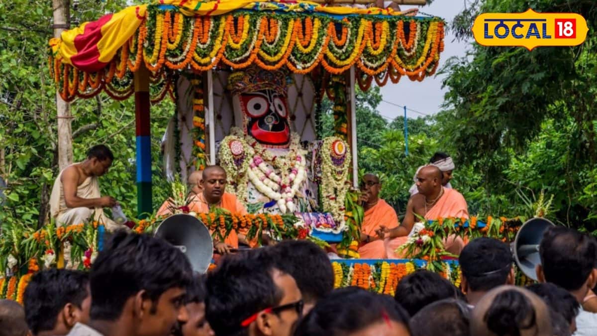 Photo: News18 Bengali Festivités à Mayapur, Inde