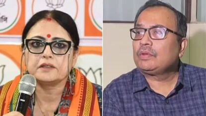 কুণাল ঘোষকে আক্রমণ অগ্নিমিত্রার কুণাল ঘোষকে আক্রমণ অগ্নিমিত্রার