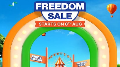 Flipkart Freedom Sale 2026: Flipkart Freedom Sale শুরু ৮ অগস্ট! iPhone 17, Galaxy S25 থেকে ল্যাপটপ, কোন কোন প্রোডাক্টে মিলবে বিরাট ছাড়? Flipkart Freedom Sale 2026: Flipkart Freedom Sale শুরু ৮ অগস্ট! iPhone 17, Galaxy S25 থেকে ল্যাপটপ, কোন কোন প্রোডাক্টে মিলবে বিরাট ছাড়?