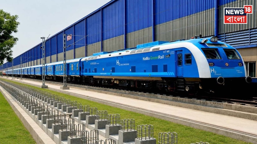 India’s First Hydrogen Train: বলুন তো, দেশের প্রথম হাইড্রোজেন ট্রেনের রং নীল কেন হল? প্ল্যাটফর্ম টিকিটের চেয়ে দামে সস্তা,ভাড়া কত জানেন? India’s First Hydrogen Train: বলুন তো, দেশের প্রথম হাইড্রোজেন ট্রেনের রং নীল কেন হল? প্ল্যাটফর্ম টিকিটের চেয়ে দামে সস্তা,ভাড়া কত জানেন?