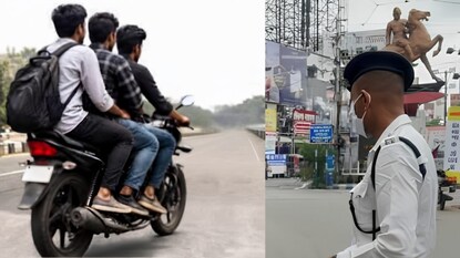Bike : বাইকে ৩ জন! কত টাকা চালান কাটতে পারে ট্রাফিক পুলিশ? নিয়ম জেনে নিন, মাঝরাস্তায় আর বিপদে পড়বেন না তা হলে