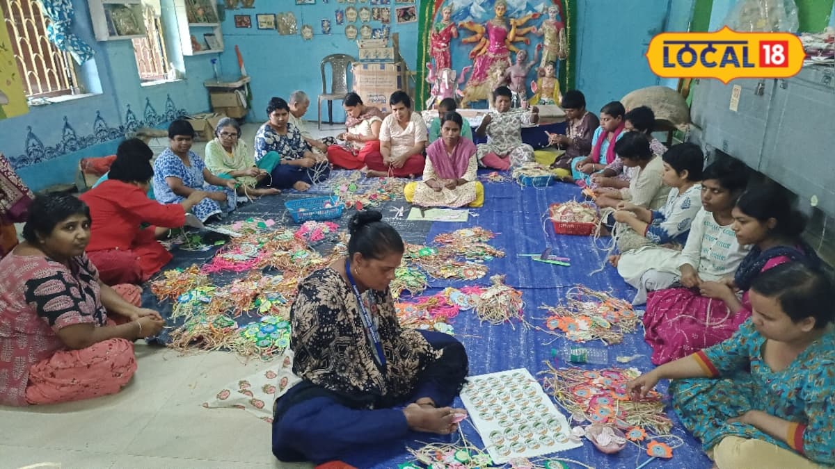 পাটের রাখি তৈরি করে স্বাবলম্বী বিশেষভাবে সক্ষম ব্যক্তিরা