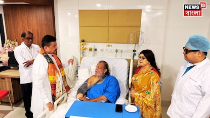 হাসপাতালে ভর্তি মিঠুন হাসপাতালে ভর্তি মিঠুন
