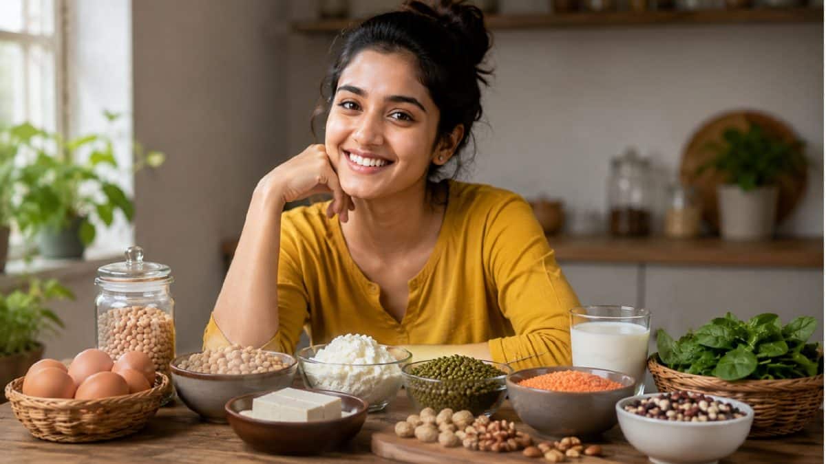 প্রোটিনে ভরপুর খাবার মানেই দামি নয়! কম খরচে বেশি প্রোটিন কীভাবে পাবেন? রইল ‘বাজেট’ খাবারের হদিশ প্রোটিনে ভরপুর খাবার মানেই দামি নয়! কম খরচে বেশি প্রোটিন কীভাবে পাবেন? রইল ‘বাজেট’ খাবারের হদিশ