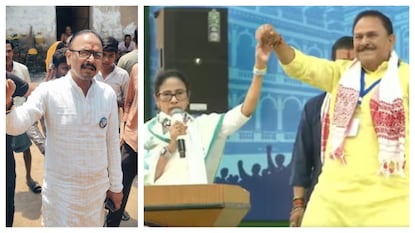 ধৃত প্রেমপাল সিং (বাঁদিকে)৷ ভোট প্রচারে মতার সঙ্গে প্রাক্তন তৃণমূল বিধায়ক হরেরাম সিং৷ ধৃত প্রেমপাল সিং (বাঁদিকে)৷ ভোট প্রচারে মতার সঙ্গে প্রাক্তন তৃণমূল বিধায়ক হরেরাম সিং৷
