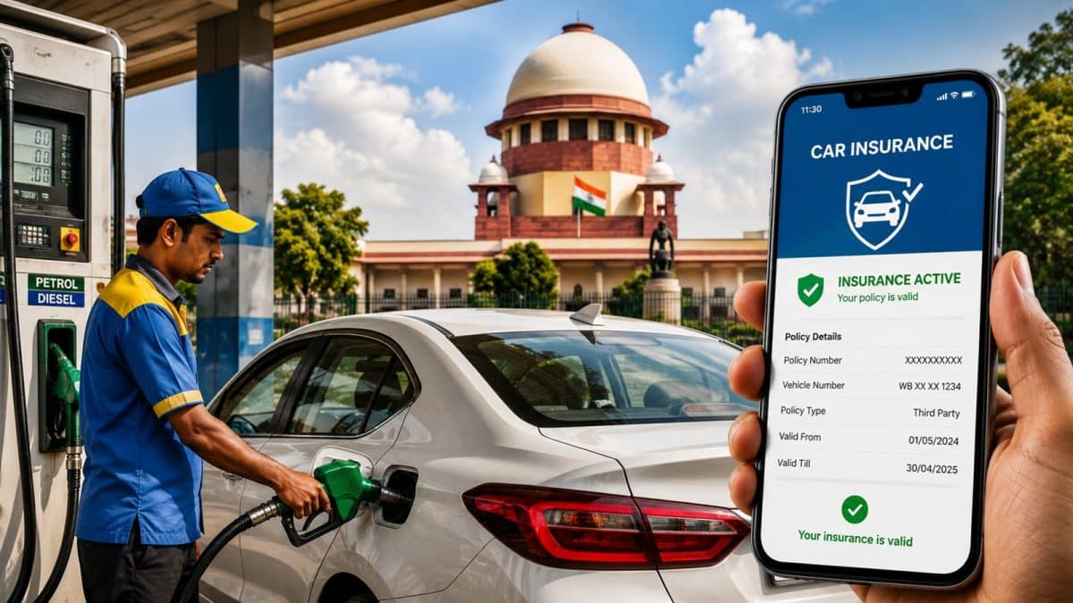 ইনস্যুরেন্স না থাকলে মিলবে না তেল! সুপ্রিম কোর্টের কড়া নির্দেশ, অ্যাপের মাধ্যমে কীভাবে চেক করবেন গাড়ির বিমার মেয়াদ, জেনে নিন ইনস্যুরেন্স না থাকলে মিলবে না তেল! সুপ্রিম কোর্টের কড়া নির্দেশ, অ্যাপের মাধ্যমে কীভাবে চেক করবেন গাড়ির বিমার মেয়াদ, জেনে নিন
