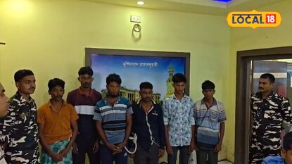 অবৈধভাবে প্রবেশের কারণে আটক করা হয়েছে ৬ বাংলাদেশীকে