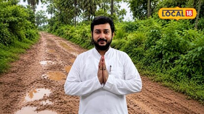 বেহাল রাস্তা সংস্কারে তড়িঘড়ি উদ্যোগ নিলেন বিধায়ক