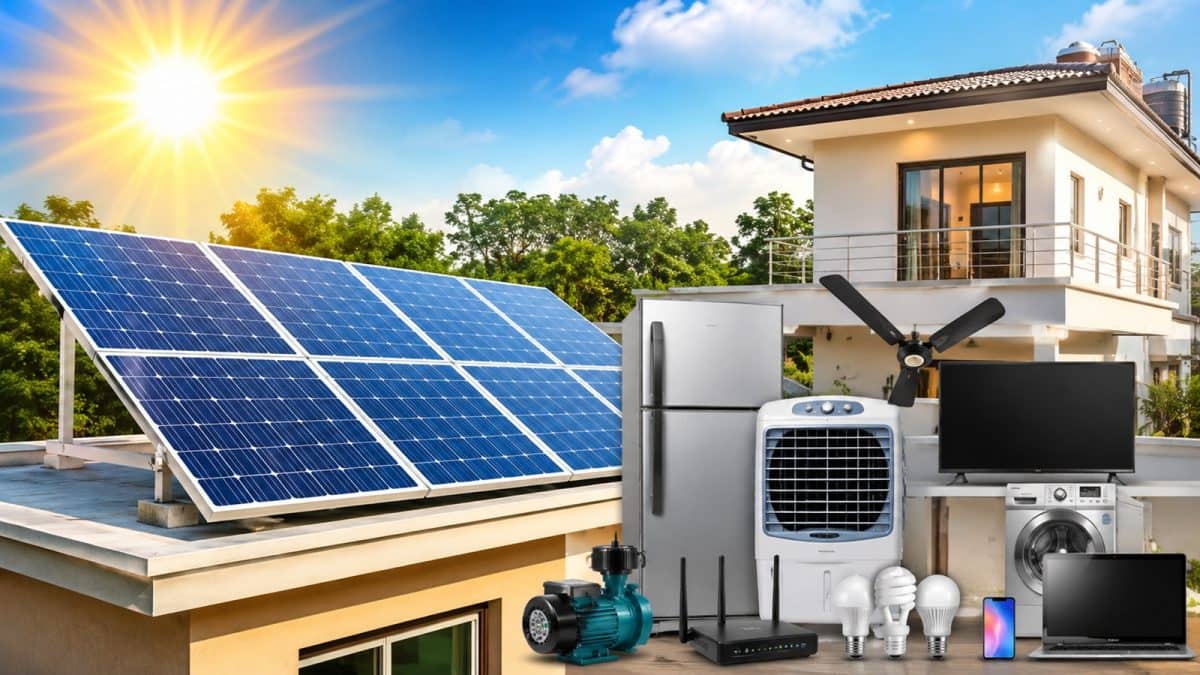 Solar Power: এসির সঙ্গে ফ্রিজ-টিভি সব চলবে! ৩ কিলোওয়াট সোলার প্যানেল বসাতে কত টাকা লাগে, সরকারি ভর্তুকি কত? জানুন খরচের পুরো হিসাব