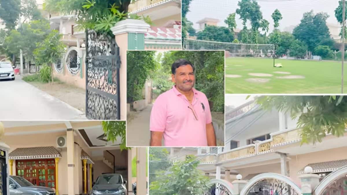 ৬৩ বিঘা জমিতে কৃষকের বাড়ি, ১০০টি জানালা-দরজা, ১৫টি গাড়ি-১০টি ট্রাক্টর! জাঁকজমক দেখে চোখ ধাঁধিয়ে যাবে ৬৩ বিঘা জমিতে কৃষকের বাড়ি, ১০০টি জানালা-দরজা, ১৫টি গাড়ি-১০টি ট্রাক্টর! জাঁকজমক দেখে চোখ ধাঁধিয়ে যাবে