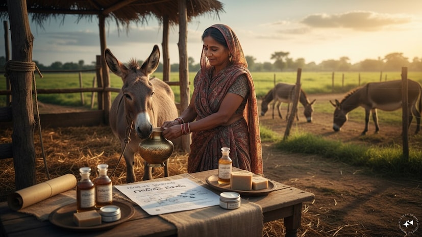 Donkey Milk: ১০০-২০০ নয়, ১ লিটারের দুধের দাম ৫০০০-৭০০০ টাকা, গাধার দুধ বিক্রি করেই মাসে লক্ষ লক্ষ টাকা আয় Donkey Milk: ১০০-২০০ নয়, ১ লিটারের দুধের দাম ৫০০০-৭০০০ টাকা, গাধার দুধ বিক্রি করেই মাসে লক্ষ লক্ষ টাকা আয়