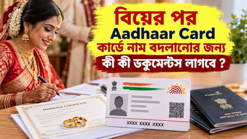 বর্তমান সময়ে আধার কার্ড শুধুমাত্র একটি পরিচয়পত্র নয়, বরং প্রতিটি ভারতীয় নাগরিকের অন্যতম গুরুত্বপূর্ণ ডিজিটাল পরিচয় এবং মৌলিক প্রয়োজন হয়ে উঠেছে। ব্যাঙ্কে অ্যাকাউন্ট খোলা, সরকারি প্রকল্পের সুবিধা নেওয়া, নতুন সিম কার্ড কেনা কিংবা স্কুল-কলেজে ভর্তি হওয়া—প্রায় প্রতিটি ক্ষেত্রেই আধার প্রয়োজন হয়। যেহেতু গুরুত্বপূর্ণ বিভিন্ন কাজে আধার নম্বর এবং তাতে নথিভুক্ত তথ্য যাচাই করা হয়, তাই আধার কার্ডে নাম, ঠিকানা এবং অন্যান্য তথ্য সঠিক থাকা অত্যন্ত জরুরি। (Image:AI Generated) বর্তমান সময়ে আধার কার্ড শুধুমাত্র একটি পরিচয়পত্র নয়, বরং প্রতিটি ভারতীয় নাগরিকের অন্যতম গুরুত্বপূর্ণ ডিজিটাল পরিচয় এবং মৌলিক প্রয়োজন হয়ে উঠেছে। ব্যাঙ্কে অ্যাকাউন্ট খোলা, সরকারি প্রকল্পের সুবিধা নেওয়া, নতুন সিম কার্ড কেনা কিংবা স্কুল-কলেজে ভর্তি হওয়া—প্রায় প্রতিটি ক্ষেত্রেই আধার প্রয়োজন হয়। যেহেতু গুরুত্বপূর্ণ বিভিন্ন কাজে আধার নম্বর এবং তাতে নথিভুক্ত তথ্য যাচাই করা হয়, তাই আধার কার্ডে নাম, ঠিকানা এবং অন্যান্য তথ্য সঠিক থাকা অত্যন্ত জরুরি। (Image:AI Generated)
