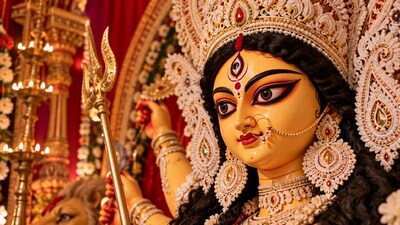 খেতুয়ার চৌধুরী বাড়িতে দুর্গাপুজো মানে শুধু মায়ের আরাধনা নয়, এ যেন আড়াইশো বছরের এক জীবন্ত উত্তরাধিকারRepresentative Image(Image Generated By AI)