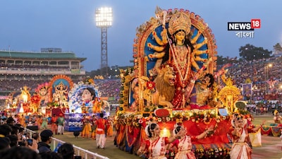 মহালয়ায় ইডেন গার্ডেন্সে প্রধানমন্ত্রী নরেন্দ্র মোদি ও মুখ্যমন্ত্রী শুভেন্দু অধিকারীর উপস্থিতিতে মহা আয়োজন