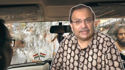 কুণাল ঘোষের গাড়ি ভাঙচুরের অভিযোগ।