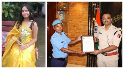 পুরুলিয়া তরুণী খুনের ঘটনায় ভিলেজ পুলিশ লক্ষ্মীকান্ত কুমারকে সম্মানিত করলেন পুলিশ সুপার কুমার সানি রাজ৷ 