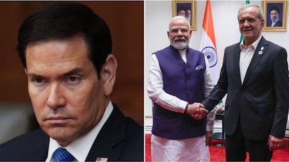 মোদি-পেজেশকিয়ান বৈঠকে বাণিজ্য আলোচনা নিয়ে অস্বীকার মার্কো রুবিওর (AFP Photo and X) মোদি-পেজেশকিয়ান বৈঠকে বাণিজ্য আলোচনা নিয়ে অস্বীকার মার্কো রুবিওর (AFP Photo and X)