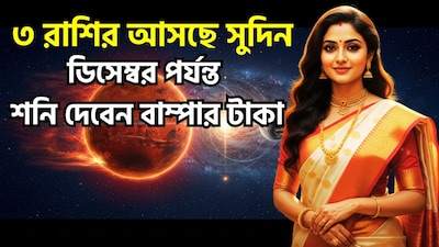 গত জুলাইয়েই শনিদেবের অবস্থানের বিশাল পরিবর্তন হয়েছে, সূর্যপুত্রের বক্রির ফলে অত্যন্ত গুরুত্বপূর্ণ হতে চলেছে ৷ শনির নক্ষত্রের পরিবর্তনের ফলে জীবনে বিশাল পরিস্থিতি আসতে চলেছে ৷ এবার আরও ভাল সময় আসতে চলেছে ৷ শুধু অপেক্ষায় থাকার সময় এখন ৷ ছবি সৌজন্যে এআই ৷