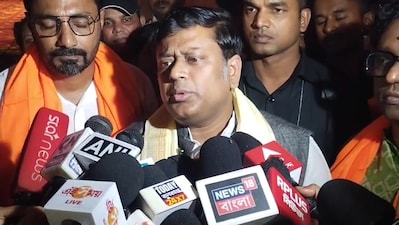Sukanta Majumdar Slams Trinamool-Congress: 'Two Signboards,' Recalls Dev's Hit Song!