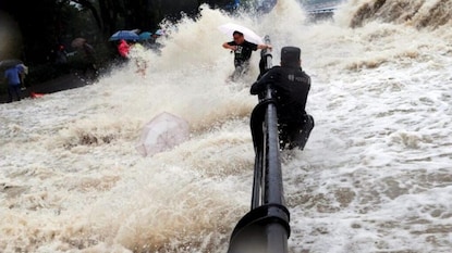 টাইফুন ‘দুজুয়ান’ কতটা ভয়ঙ্কর হতে পারে? (Reuters Image) টাইফুন ‘দুজুয়ান’ কতটা ভয়ঙ্কর হতে পারে? (Reuters Image)