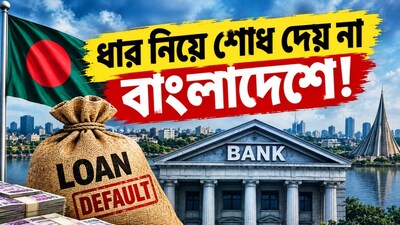 ধার নিয়ে শোধ দেয় না বাংলাদেশে
