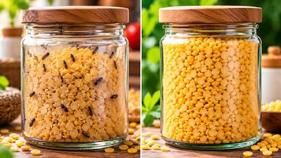 ডালের কৌটোয় পোকা তাড়ানোর অব্যর্থ টোটকা