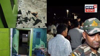 রাজারহাটে তুমুল উত্তেজনা