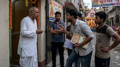 ৫০ হাজার টাকা চাঁদা না দেওয়ায় মারধরের অভিযোগ, AI Generated Image