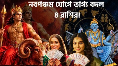 নবপঞ্চম রাজযোগে কাদের ভাগ্য খুলবে?