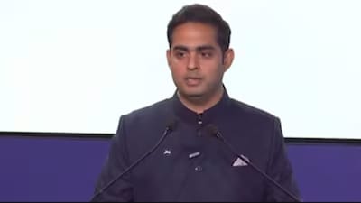 জিও প্ল্যাটফর্মস-এর চেয়ারম্যান আকাশ আম্বানি৷ 