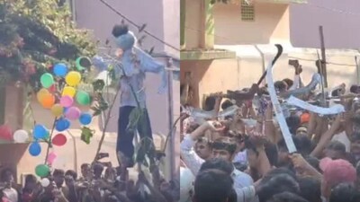 দুবরাজপুরে অস্ত্র হাতে জয়তারা উৎসব