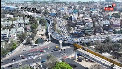 চিংড়িহাটা মোড়ে নিত্য দুর্ভোগ৷ ফাইল ছবি