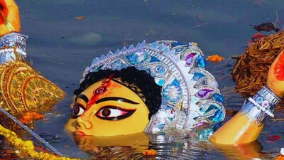 নিমতলা থেকে বাবুঘাট, গঙ্গার ঘাটে বিসর্জন ঘিরে কড়া নিরাপত্তা, File Image