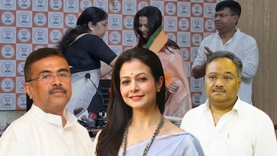 সোমবার মনোনয়ন জমা দিলেন অভিনেত্রী কোয়েল (রুক্মিণী) মল্লিক