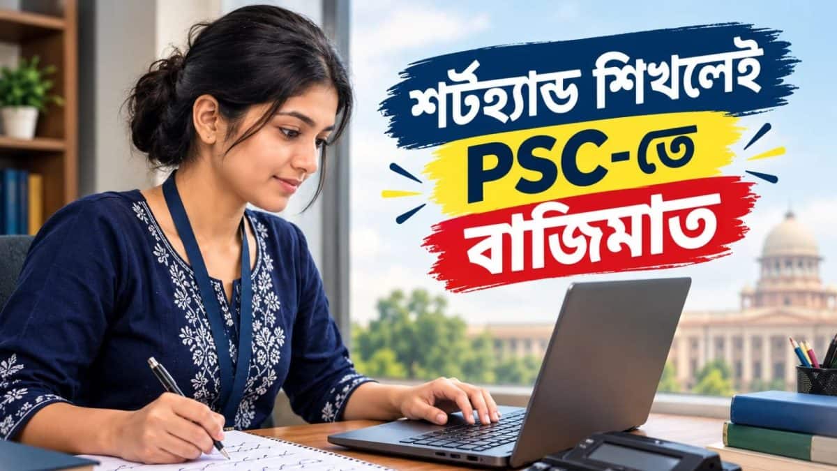 WBPSC Shorthand Skills: PSC-র প্রস্তুতি নিচ্ছেন, শর্টহ্যান্ডে ভাল হতেই হবে! শর্টহ্যান্ডে গতি বাড়াবেন কীভাবে? প্র্যাকটিস করবেন কীভাবে? শর্টহ্যান্ড ও টাইপিংয়ের সহজ গাইড রইল এখানে
