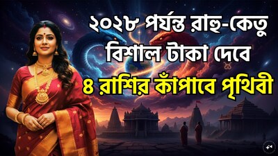 জ্যোতিষ শাস্ত্রমতে রাহু ও কেতু হল ছায়া গ্রহ ৷ এদের উপস্থিতি জীবনে অত্যন্ত গুরুত্বপূর্ণ বলে মনে করা হয়ে থাকে ৷ প্রায় ১৮ মাস ছাড়া ছাড়া রাহু তালে বদল করে থাকে ৷ দ্রিক সিদ্ধমত অনুযায়ী বর্তমানে রাহু কুম্ভতে বিরাজমান ৷ আগামী ডিসেম্বরে রাশি পরিবর্তন করে কুম্ভ থেকে শনির অন্যতম মকরে প্রবেশ করবে ৷ একই সঙ্গে কেতু বর্তমানে সিংহতে বিরাজমান, ৫ ডিসেম্বর থেকে চন্দ্রের রাশি কর্কটে প্রবেশ করবে ৷ মূলত রাহু ও কেতু উল্টোচালে বা বক্রিচালে থাকেন ৷ এই গোচর জীবনে অত্যন্ত গুরুত্বপূর্ণ প্রভাব বিস্তার করে থাকে ৷ এরফলে বিশাল অবস্থা হতে চলেছে জাতক-জাতিকাদের জন্য ৷ ছবি সৌজন্যে এআই ৷