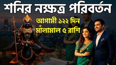 বৈদিক জ্যোতিষশাস্ত্রে ভগবান শনিকে ন্যায় বিচারের দেবতা এবং কর্মফল দাতা হিসেবে গণ্য করা হয়। পঞ্জিকা অনুসারে, শনির গতিবিধির প্রতিটি পরিবর্তনই বারোটি রাশির জাতক-জাতিকার জীবনে গভীর প্রভাব ফেলে। ছবি সৌজন্যে এআই ৷