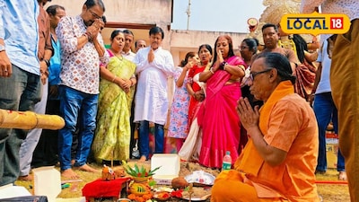 অশোকনগর-কল্যাণগড় স্কাইলার্ক জগদ্ধাত্রী পুজো কমিটির উদ্যোগে খুঁটি পুজোর মধ্য দিয়ে পুজোর প্রস্তুতি শুরু