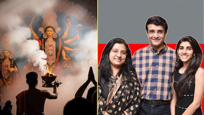 সৌরভের মেয়ে সানা এবার পুজোয় কলকাতায়।