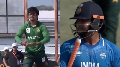 ভারত-পাক ম্যাচের একটি মুহূর্ত নিয়ে বিতর্ক।
