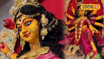 বাড়ির পুজোর জন্য নিজেই প্রতিমা গড়ছেন চিকিৎসক