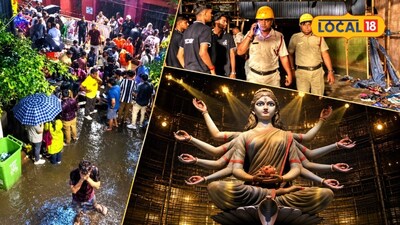 দুর্ঘটনা পরে মণ্ডপে চলছে উদ্ধারকাজ, চিন্তিত আত্মীয়রা-স্বাজনরা