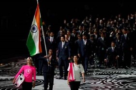કોમનવેલ્થ ગેમ્સ 2018ની ધામાકેદાર શરૂઆત, સિંધુએ કરી ભારતની આગેવાની