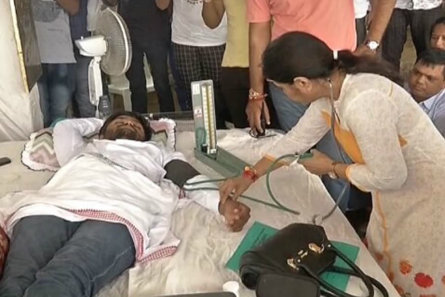 hardik patel medical test 3rd day fast