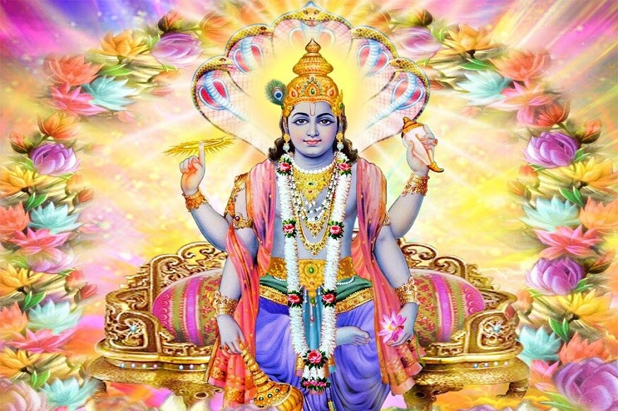 પીળો રંગ ભગવાન વિષ્ણુ સાથે જોડાવવામાં આવે છે. માટે ગુરુવારે જો તમે આર્થિક તંગીના કારણે ગુરુવારનું વ્રત કરી રહ્યા હોવ તો પીળા રંગના ફૂલ, ચણાની દાળ, પીળા કપડાં અને પીળા ચંદનથી વિષ્ણુની પૂજા કરવાનું સૂચન કરાય છે. પીળો રંગ ભગવાન વિષ્ણુ સાથે જોડાવવામાં આવે છે. માટે ગુરુવારે જો તમે આર્થિક તંગીના કારણે ગુરુવારનું વ્રત કરી રહ્યા હોવ તો પીળા રંગના ફૂલ, ચણાની દાળ, પીળા કપડાં અને પીળા ચંદનથી વિષ્ણુની પૂજા કરવાનું સૂચન કરાય છે.