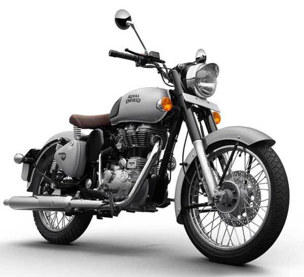 Royal Enfield Classic 350 મોડલના ફ્રન્ટ અને રિયરમાં 280mm અને 240mm ડિસ્ક બ્રેકસ આપવામાં આવેલા છે. આ મોડલમાં ABSનું ફિચર સ્ટેન્ડર્ડ રીતે આપવામાં આવ્યું છે, જેના કારણે આ બાઇક અંદાજે 10 હજાર રૂપિયા મોંઘુ થઇ શકે છે. Royal Enfield Classic 350 મોડલના ફ્રન્ટ અને રિયરમાં 280mm અને 240mm ડિસ્ક બ્રેકસ આપવામાં આવેલા છે. આ મોડલમાં ABSનું ફિચર સ્ટેન્ડર્ડ રીતે આપવામાં આવ્યું છે, જેના કારણે આ બાઇક અંદાજે 10 હજાર રૂપિયા મોંઘુ થઇ શકે છે.