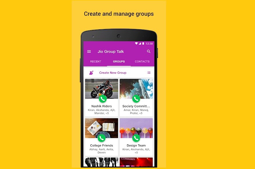 રિલાયન્સે 'Jio Group Talk'એપને જિયો યૂઝર્સ માટે એક્સક્લૂસિવલી વન ટચ મલ્ટી પાર્ટી કોલિંગ એપ્લિકેશન તરીકે સુચિબદ્ધ કરી છે. એક ઉપયોગકર્તા એક સમયમાં વધુમાં વધુ 10 લોકો સાથે જોડાઈ શકે છે. તેની સાથે જ તેમાં શિડ્યુલનું પણ વિકલ્પ ઉપલબ્ધ છે. સમયની બચત માટે તમામ 10 લોકોને એક વારમાં જ જોડી શકાય છે. રિલાયન્સે 'Jio Group Talk'એપને જિયો યૂઝર્સ માટે એક્સક્લૂસિવલી વન ટચ મલ્ટી પાર્ટી કોલિંગ એપ્લિકેશન તરીકે સુચિબદ્ધ કરી છે. એક ઉપયોગકર્તા એક સમયમાં વધુમાં વધુ 10 લોકો સાથે જોડાઈ શકે છે. તેની સાથે જ તેમાં શિડ્યુલનું પણ વિકલ્પ ઉપલબ્ધ છે. સમયની બચત માટે તમામ 10 લોકોને એક વારમાં જ જોડી શકાય છે.