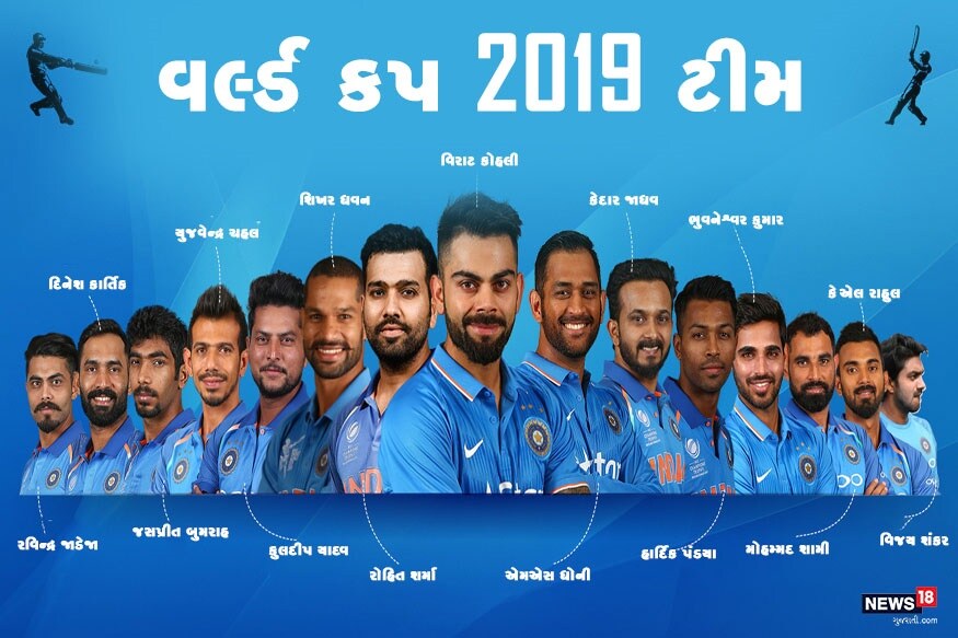 2019 વર્લ્ડ કપ માટે ટીમ ઇન્ડિયાની જાહેરાત કરવામાં આવી છે. કેપ્ટ તરીકે વિરાટ કોહલીને પસંદ કરવામાં આવ્યો છે. રોહિત શર્માને વાઇસ કેપ્ટનની જવાબદારી સોંપવામાં આવી છે. જ્યારે અમે અહીં તમને તમામ 15 ખેલાડીઓની વનડે ક્રિકેટમાં તાકાત અને નબળાઇ વિશે જણાવી રહ્યાં છે. 2019 વર્લ્ડ કપ માટે ટીમ ઇન્ડિયાની જાહેરાત કરવામાં આવી છે. કેપ્ટ તરીકે વિરાટ કોહલીને પસંદ કરવામાં આવ્યો છે. રોહિત શર્માને વાઇસ કેપ્ટનની જવાબદારી સોંપવામાં આવી છે. જ્યારે અમે અહીં તમને તમામ 15 ખેલાડીઓની વનડે ક્રિકેટમાં તાકાત અને નબળાઇ વિશે જણાવી રહ્યાં છે.