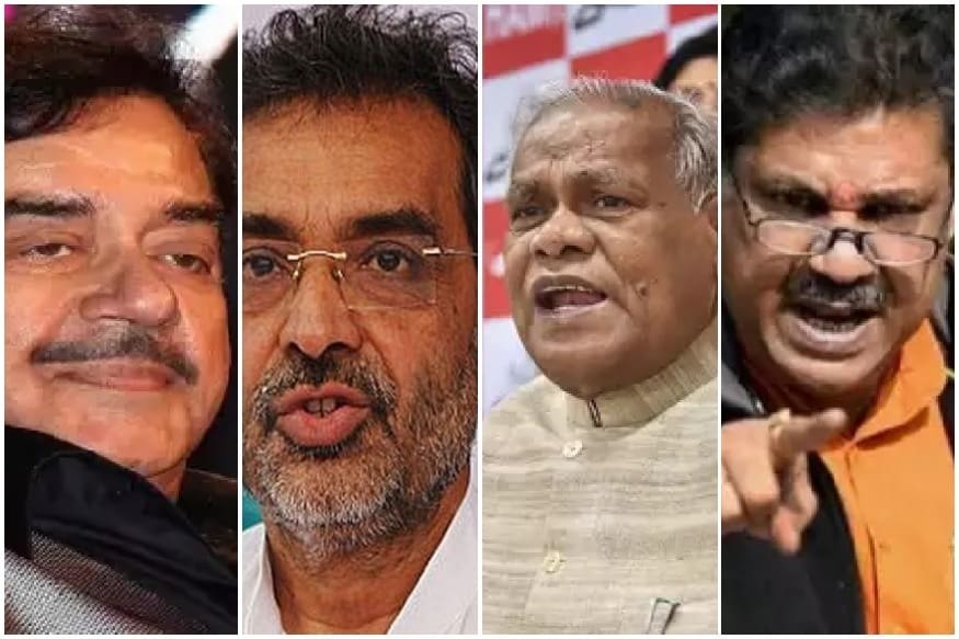 લોકસભા ચૂંટણી 2019ની મતગણતરીના વલણોમાં એનડીએની સરકાર બનવાનું સ્પષ્ટ. બિહારની 40 સીટોમાંથી 38 સીટો પર એનડીએ આગળ ચાલી રહી છે. જેમાં 16 સીટો બીજેપી, 16 સીટ જેડીયૂ અને 6 સીટો પર એલજેપી આગળ ચાલી રહી છે. જ્યારે, માત્ર 2 સીટો પર રાજદ આગળ છે. એવામાં બીજેપીના બળવાખોર નેતાઓની સીટોની હાલત જોઈએ તો, લગભગ દરેક જગ્યા પર તેમની હાલત ખરાબ દેખાઈ રહી છે. જોઈએ શું કહે છે આંકડા. લોકસભા ચૂંટણી 2019ની મતગણતરીના વલણોમાં એનડીએની સરકાર બનવાનું સ્પષ્ટ. બિહારની 40 સીટોમાંથી 38 સીટો પર એનડીએ આગળ ચાલી રહી છે. જેમાં 16 સીટો બીજેપી, 16 સીટ જેડીયૂ અને 6 સીટો પર એલજેપી આગળ ચાલી રહી છે. જ્યારે, માત્ર 2 સીટો પર રાજદ આગળ છે. એવામાં બીજેપીના બળવાખોર નેતાઓની સીટોની હાલત જોઈએ તો, લગભગ દરેક જગ્યા પર તેમની હાલત ખરાબ દેખાઈ રહી છે. જોઈએ શું કહે છે આંકડા.